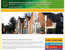 Tablet Screenshot of berkswellschool.org.uk